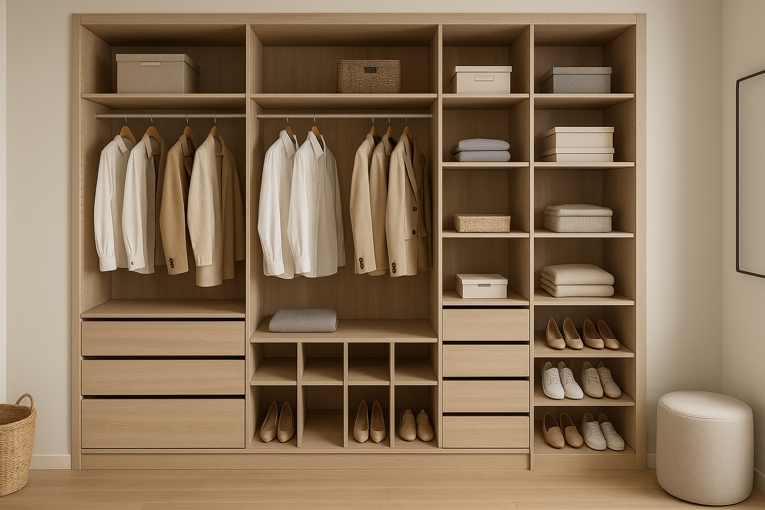 Dressing sur-mesure : l’art d’un agencement intérieur parfaitement adapté