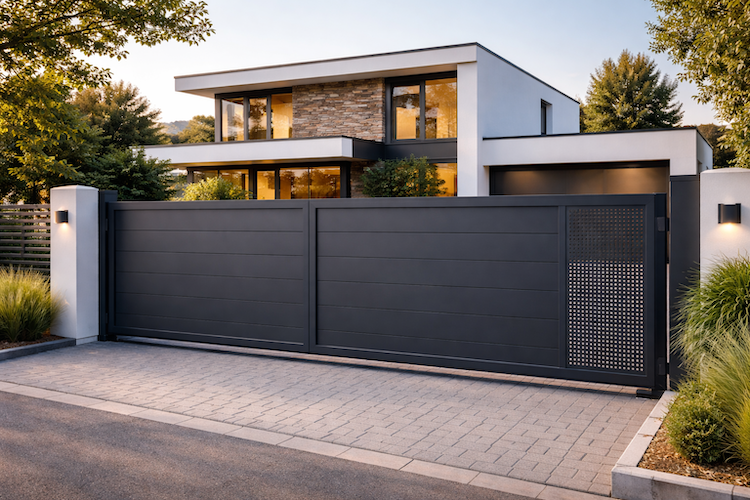 Portail sur mesure : allier sécurité, design et performance