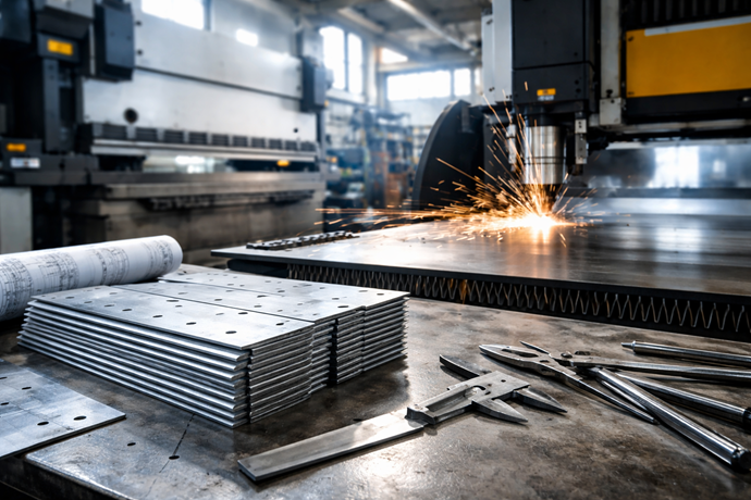 Tôlerie industrielle : un savoir-faire essentiel au cœur de la fabrication métallique